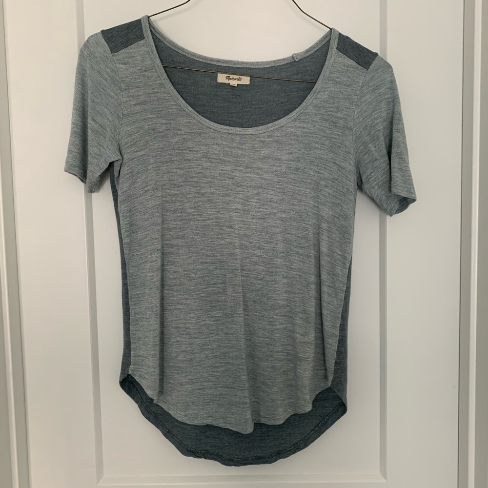 Madewell color block tee